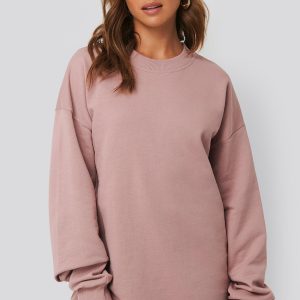 Dusty Pink Oversized Sweatshirt