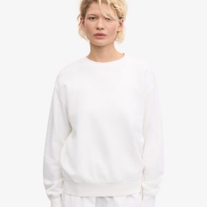 White Minimalist Sweatshirt